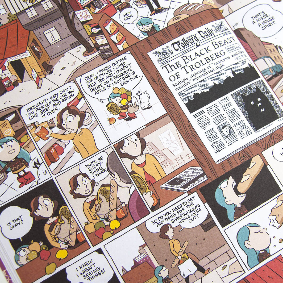 Hilda And The Black Hound by Luke Pearson