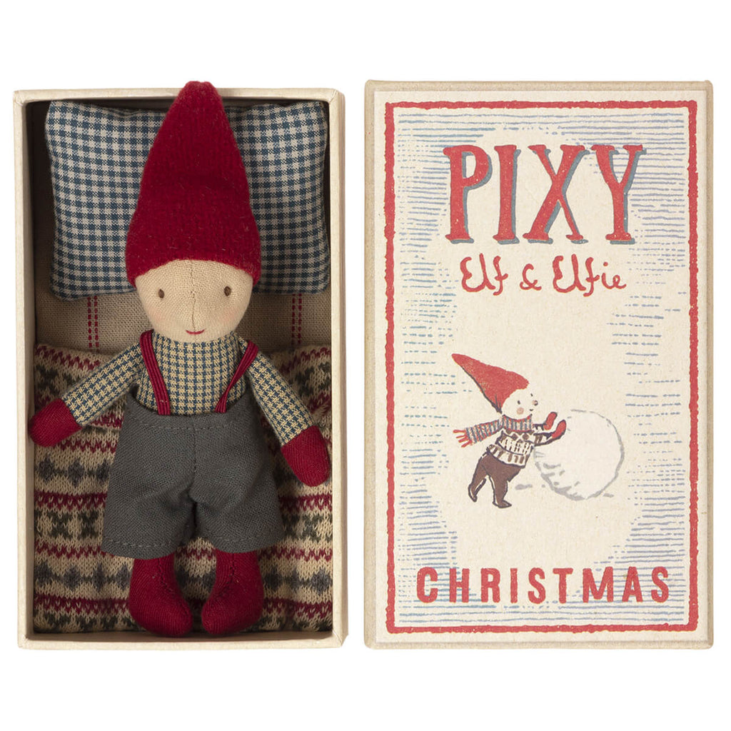 Christmas Pixy Elf in Box by Maileg