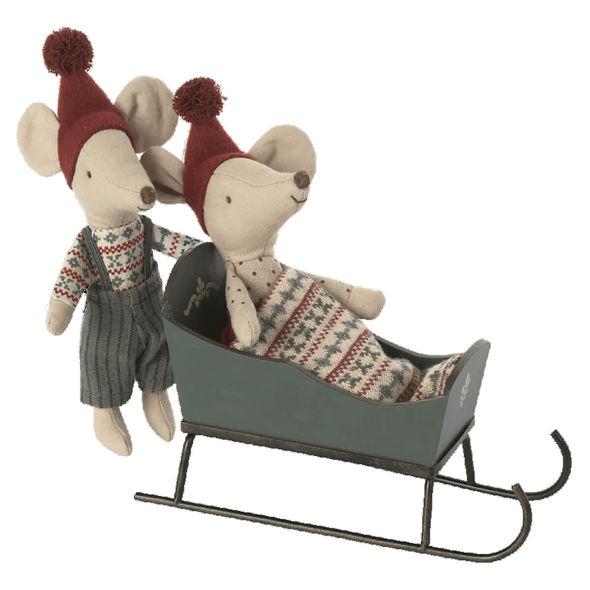 Mouse Sleigh by Maileg