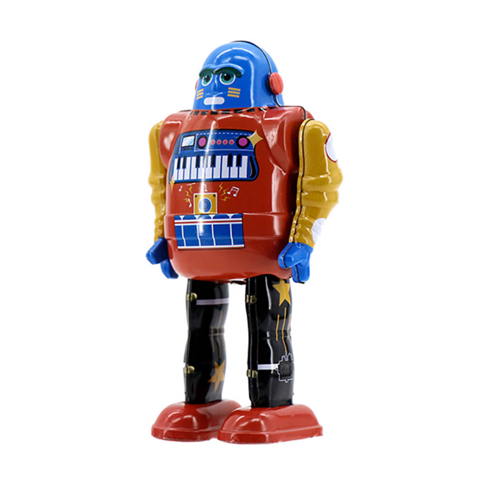 Piano Bot Wind Up Tin Robot (Limited Edition) by Mr & Mrs Tin