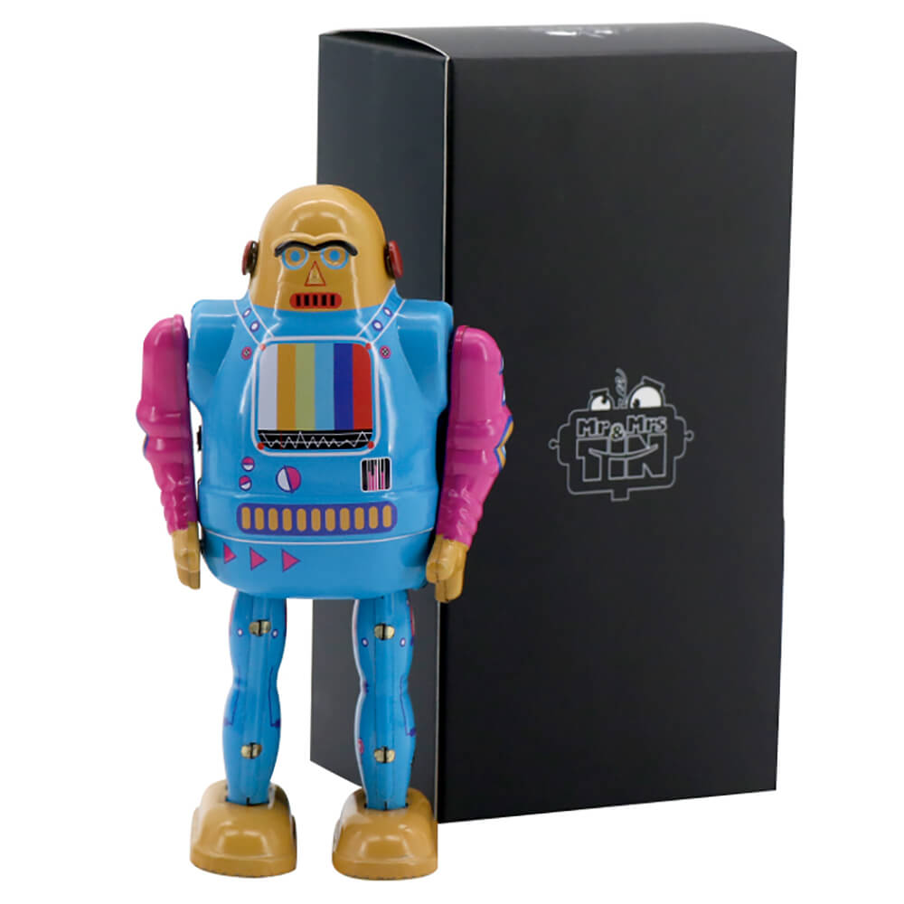 TV Bot Wind Up Tin Robot (Limited Edition) by Mr & Mrs Tin