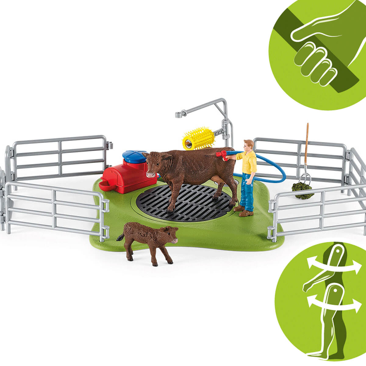 Happy Cow Wash Set by Schleich