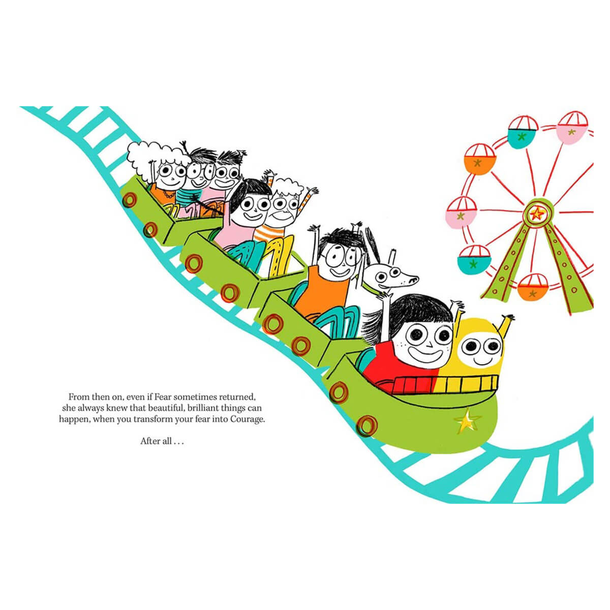 The Little Girl Who Was Afraid Of Everything by Aurora Cacciapuoti