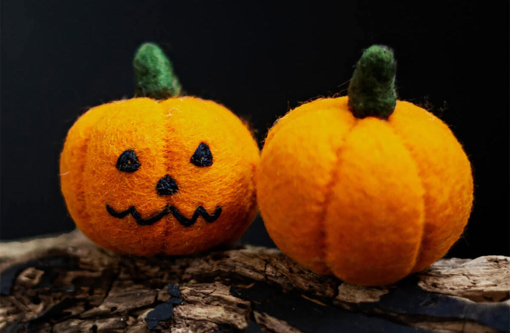 Fairtrade Felt Decorations for Halloween