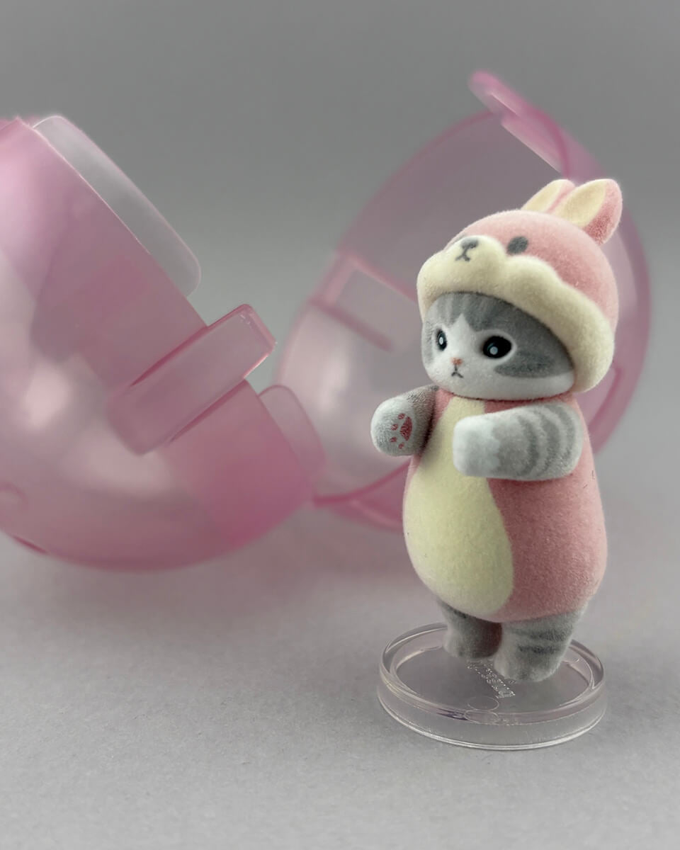 Bandai Shokugan Animal Crossing Villager Wave 3 - Set 7 Personaggi Floccati Da 5,5 Cm - Blathers, Celeste, Goldie, Beau, Aurora, Apollo, Judy