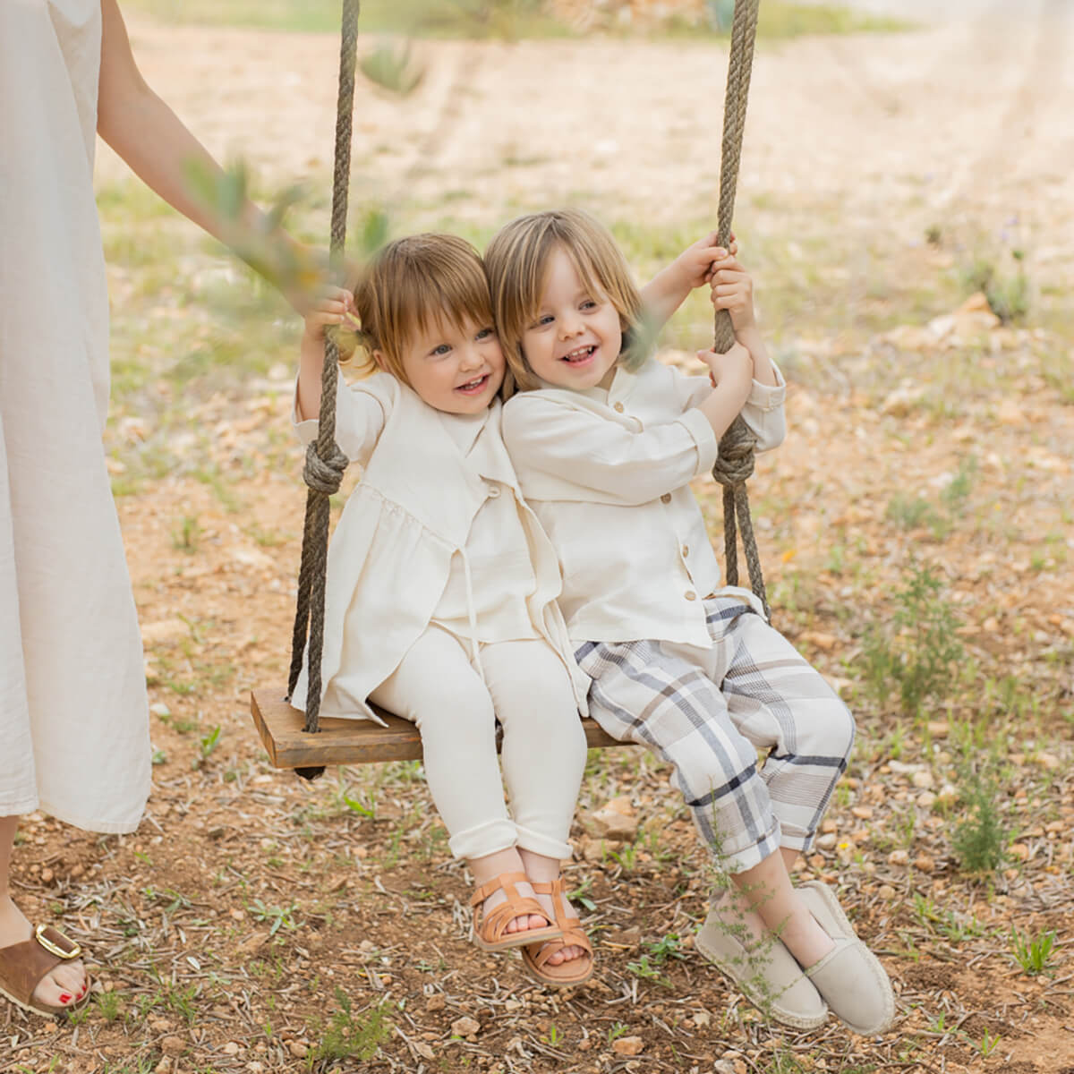 Xenia Dress in Ivory by 1+ in the Family - Last Ones In Stock - 6