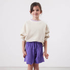 Fuxow Kid's Shorts in Purple by American Vintage