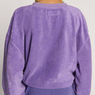 Fuxow Kid's Sweatshirt in Purple by American Vintage