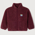 Hoktown Kid's Jacket in Burgundy Melange by American Vintage
