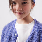 Hoktown Kid's Sleeveless Jacket in Provence Melange by American Vintage