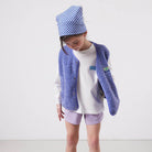 Hoktown Kid's Sleeveless Jacket in Provence Melange by American Vintage