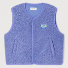 Hoktown Kid's Sleeveless Jacket in Provence Melange by American Vintage