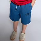 Comow Kid's Shorts in Stone Blue by American Vintage