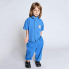 Pusway Kid's Trousers in Waterfall by American Vintage
