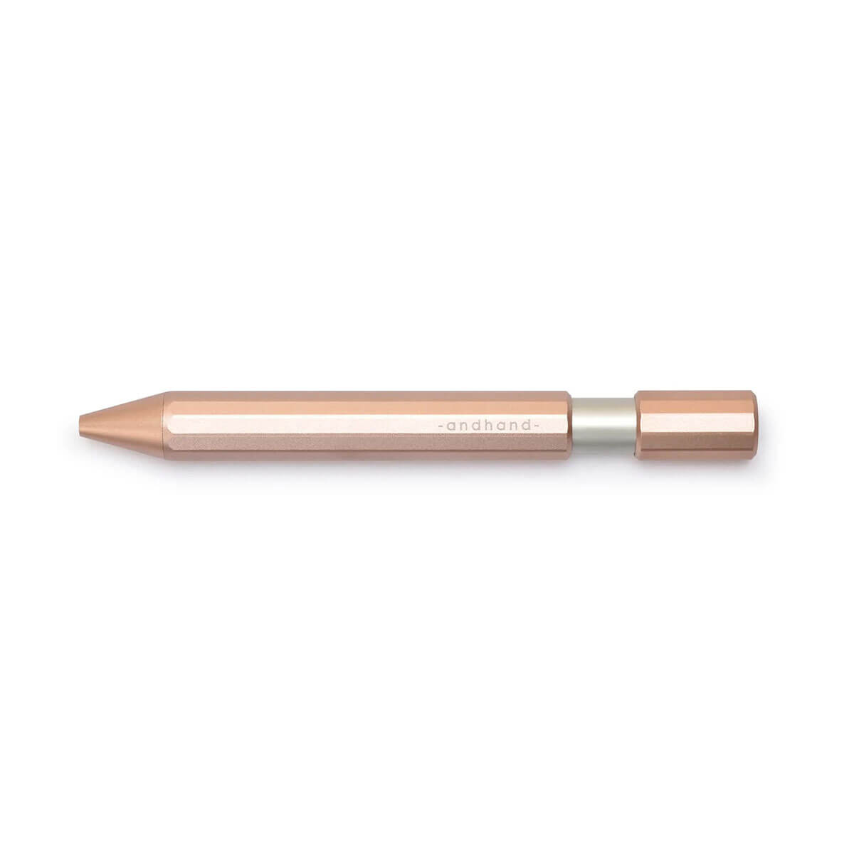 Aspect Retractable Pen in Blush Pink by Andhand