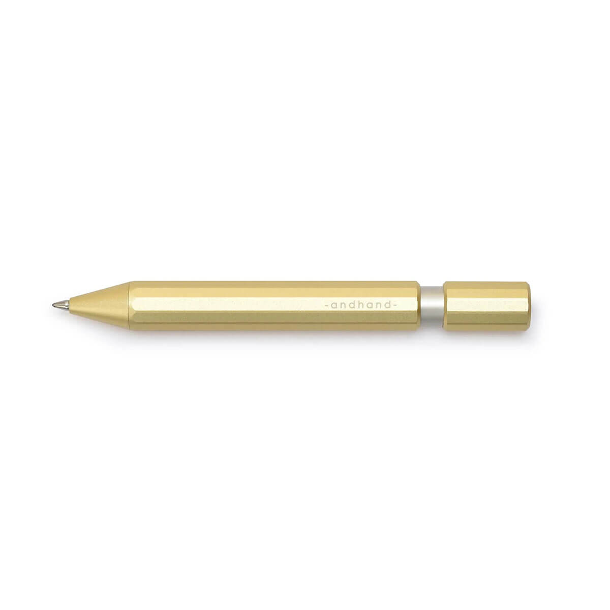 Aspect Retractable Pen in Gold Lustre by Andhand
