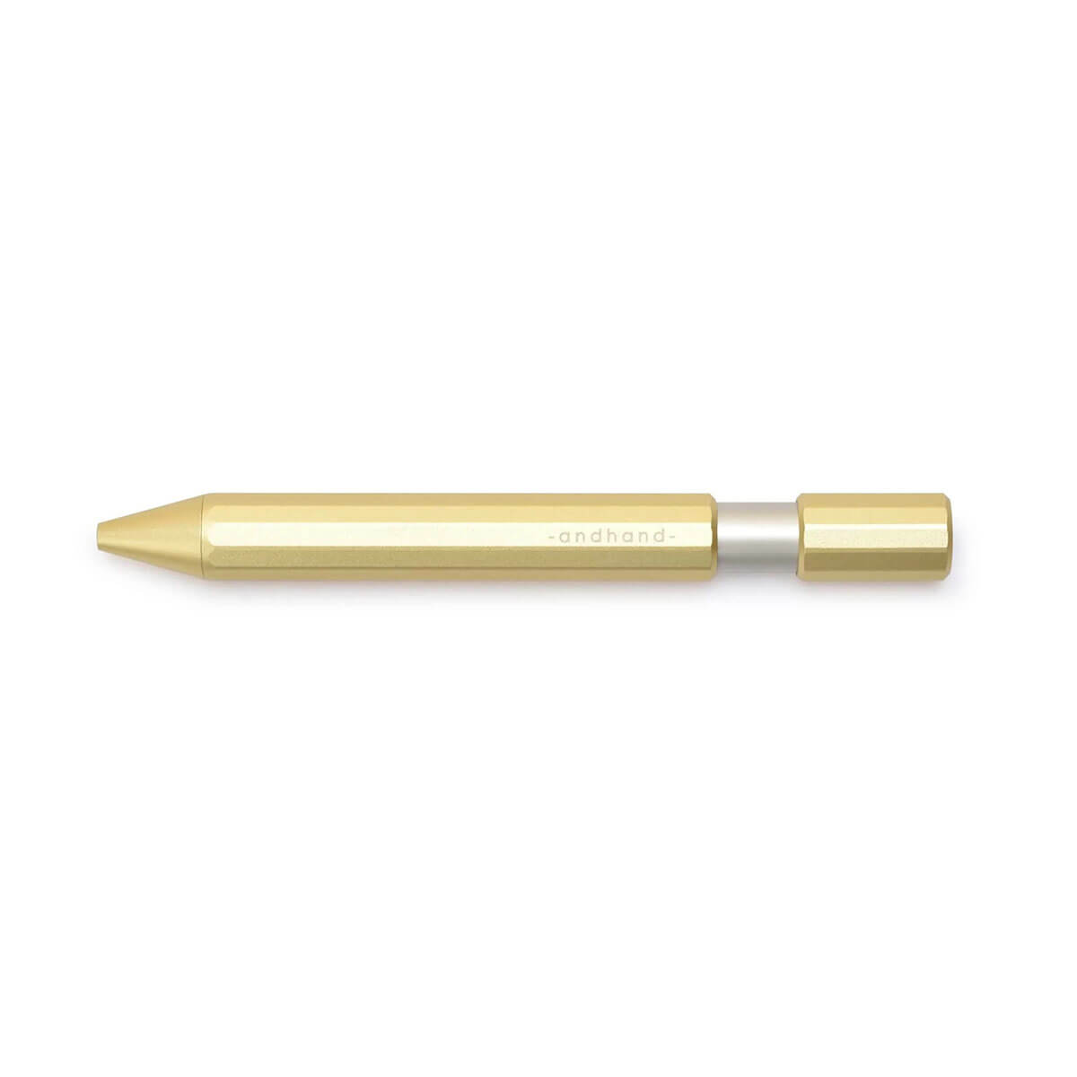Aspect Retractable Pen in Gold Lustre by Andhand