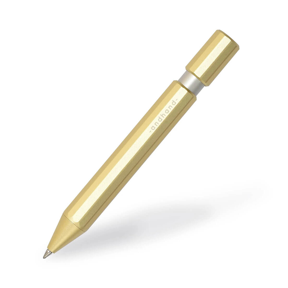 Aspect Retractable Pen in Gold Lustre by Andhand