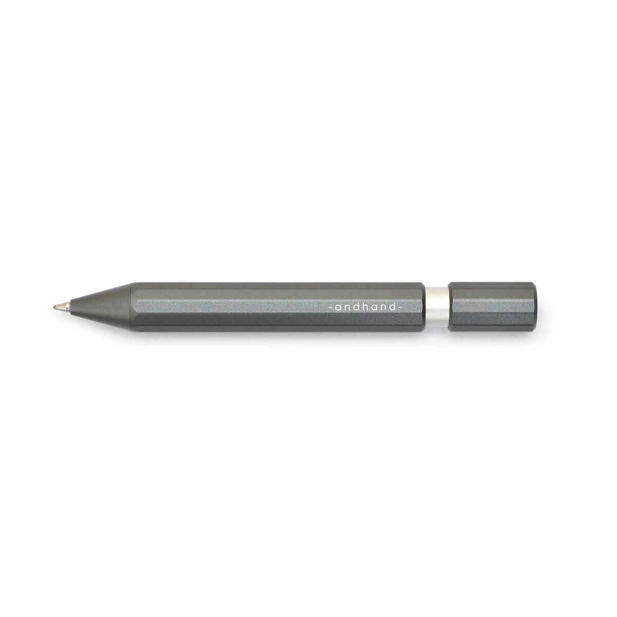 Aspect Retractable Pen in Slate Grey by Andhand