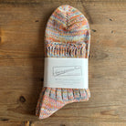5 Colour Mix Quarter Adult Socks in Orange Mix by Anonymous Ism