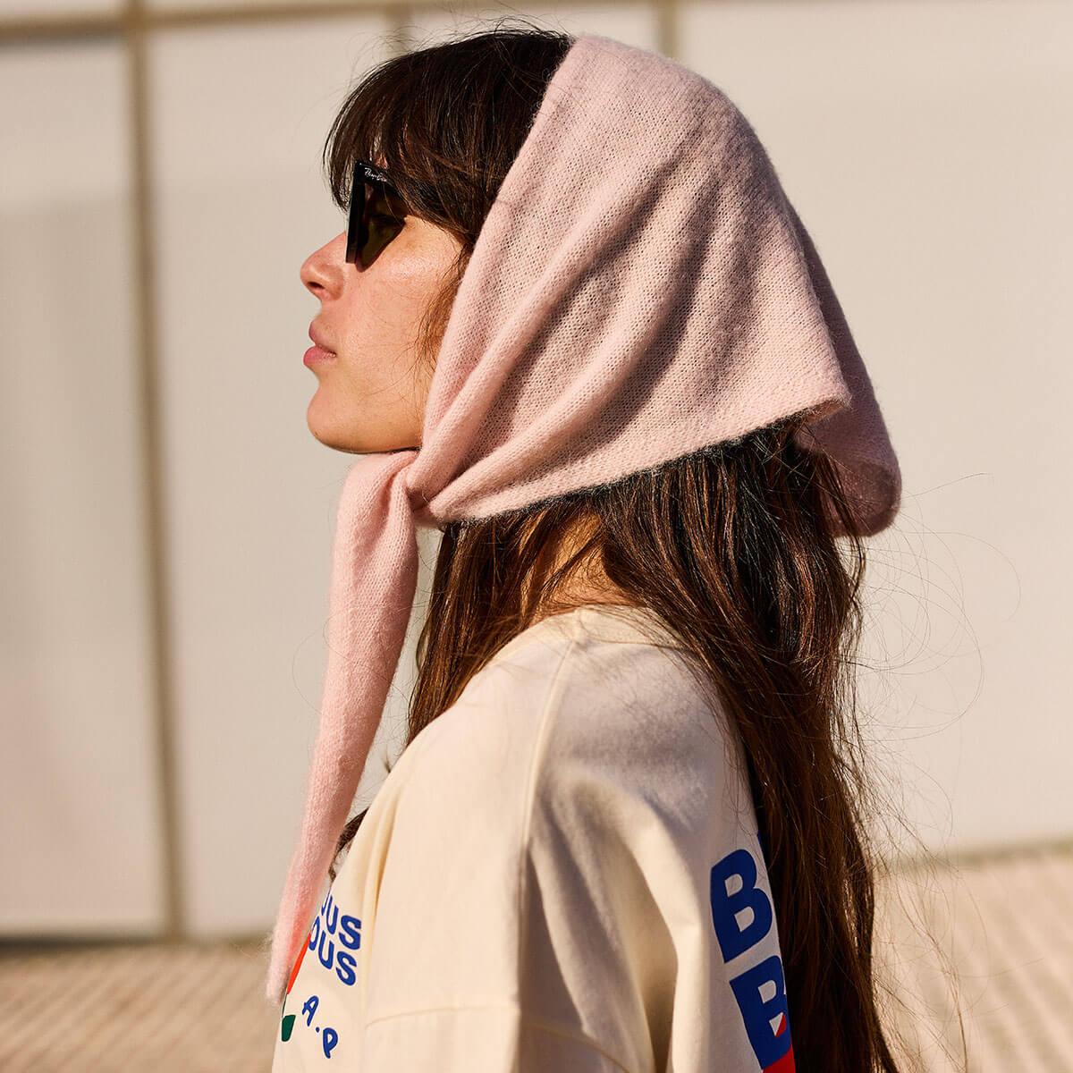 Bisous Bisous T-Shirt in Ecru by A.P Womenswear