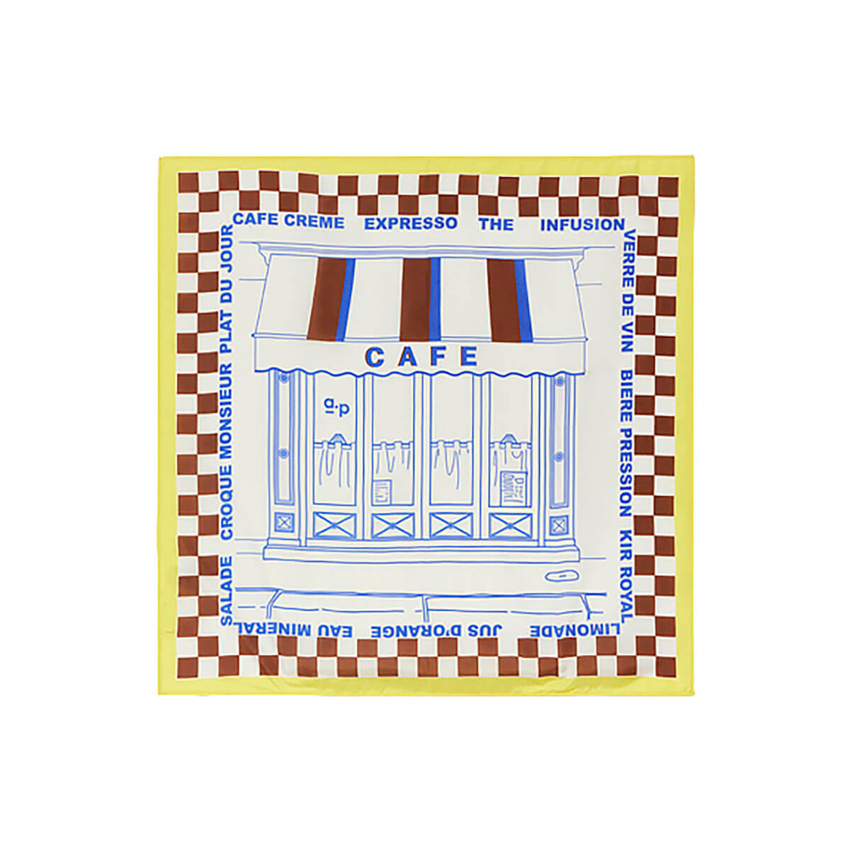 Café Scarf in Brown by A.P Womenswear