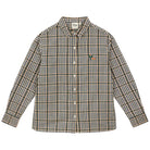 Checked Shirt in Green by A.P Womenswear