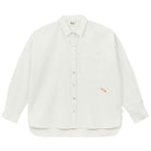 Plain Voile Shirt in Ecru by A.P Womenswear