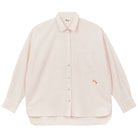 Plain Voile Shirt in Powder by A.P Womenswear