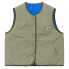 Reversible Gilet in Khaki by A.P Womenswear