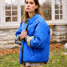 Reversible Jacket in Khaki by A.P Womenswear