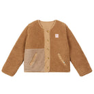 Reversible Patch Jacket in Camel by A.P Womenswear