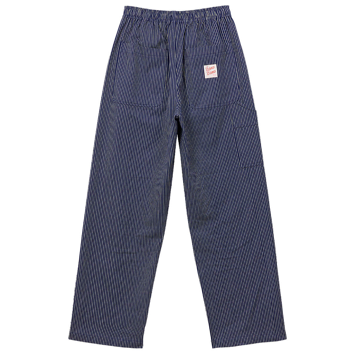 Striped Trousers in Navy by A.P Womenswear