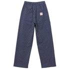 Striped Trousers in Navy by A.P Womenswear