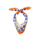 Supermarket Scarf in Blue by A.P Womenswear
