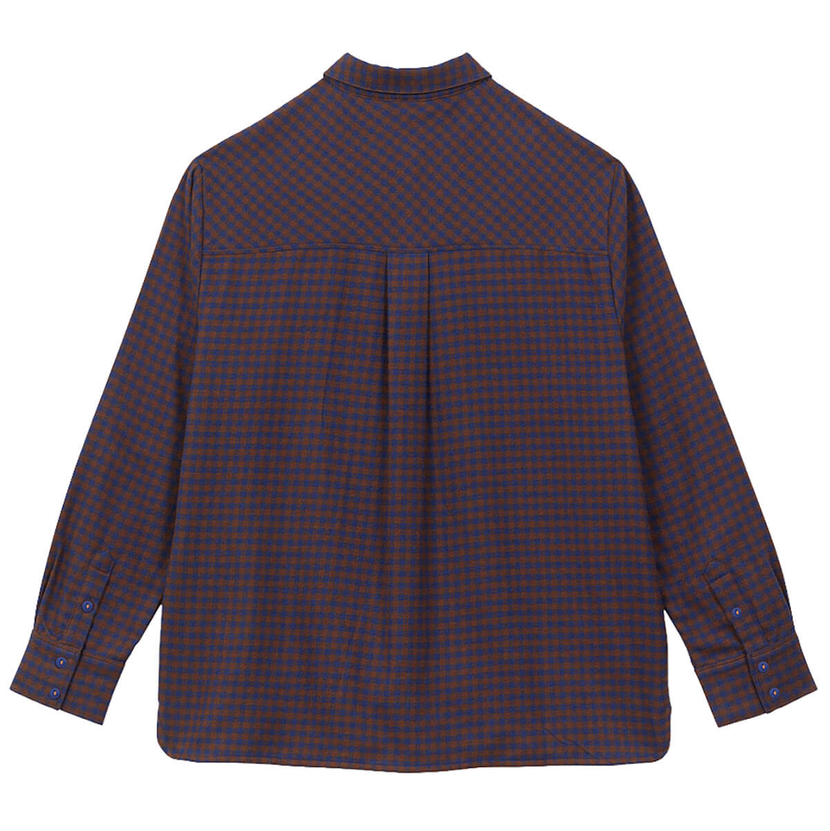 Vichy Shirt in Brown by A.P Womenswear