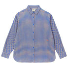 Vichy Shirt in Cobalt by A.P Womenswear