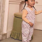 Baby Jersey Hilda Romper in Icelandic Poppy by Apolina