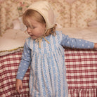 Baby Jersey Hilda Romper in Nordic Floral Jacquard by Apolina