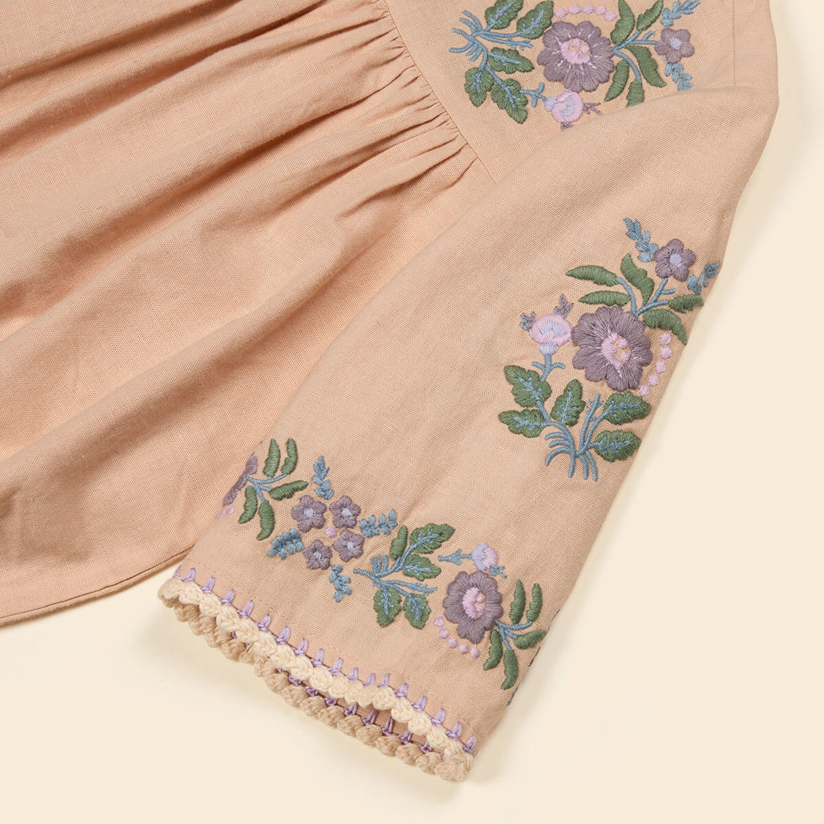 Baby Stevie Romper in Dried Rose by Apolina