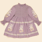 Mia Dress in Dusky Lavender by Apolina