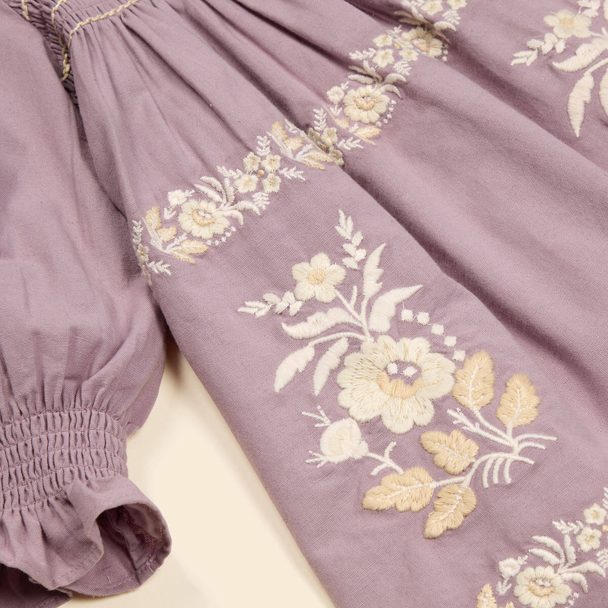 Mia Dress in Dusky Lavender by Apolina