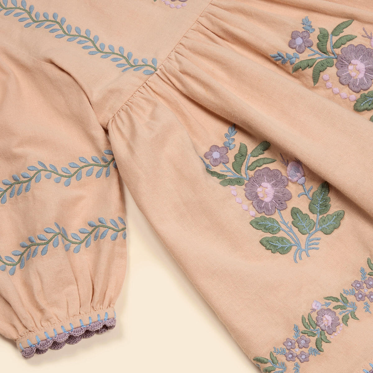 Penelope Dress in Dried Rose by Apolina