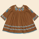 Stevie Dress in Chocolate by Apolina