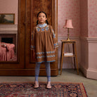 Stevie Dress in Chocolate by Apolina