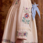Stevie Dress in Milk-Cream by Apolina