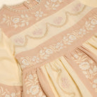Wilma Dress in Dried Rose/Cream by Apolina