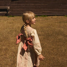 Wilma Dress in Dried Rose/Cream by Apolina