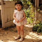 Flora Baby Bubble Romper in Wallflower by Apolina