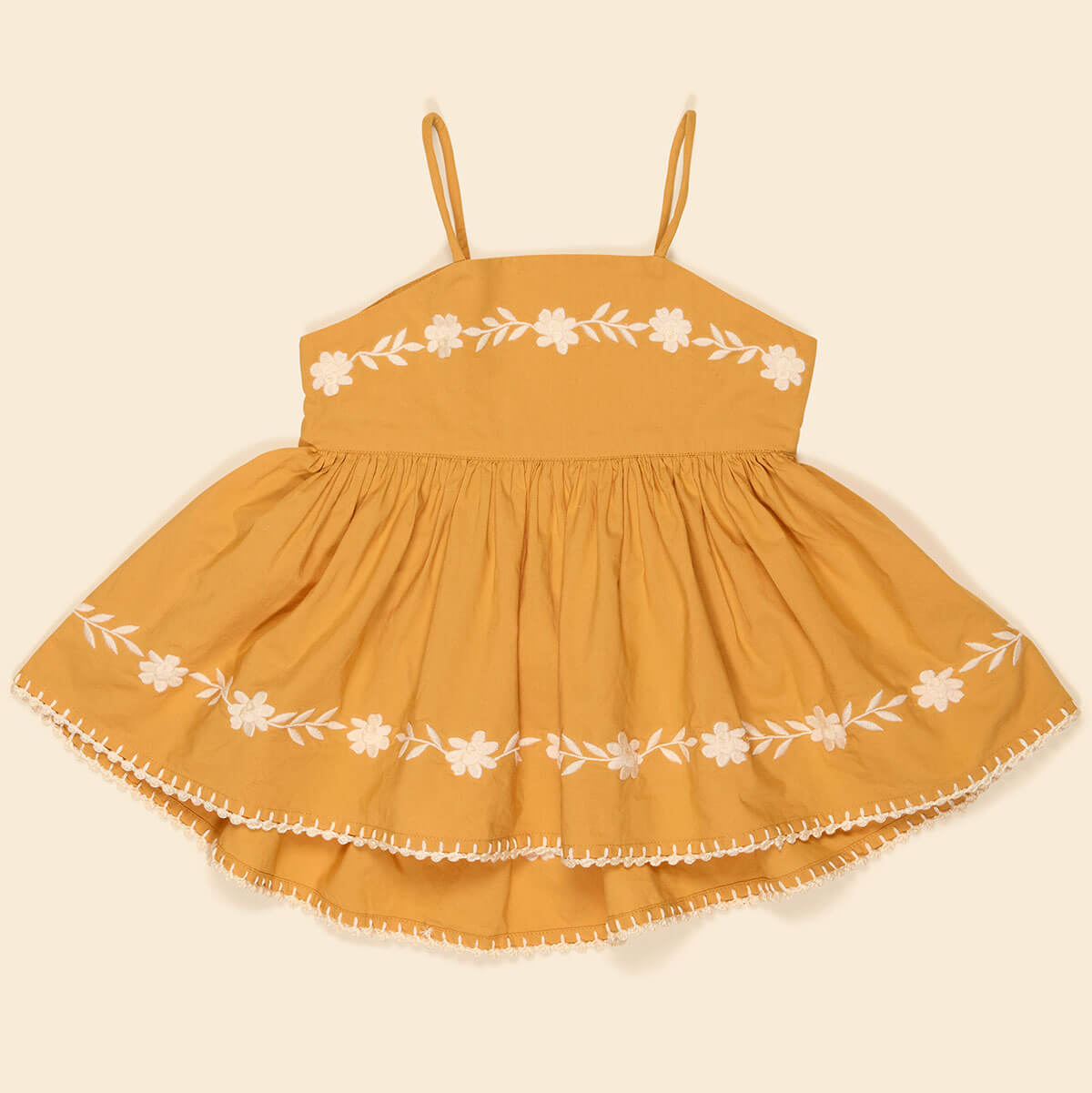 Magrit Sun Top in Tangerine by Apolina